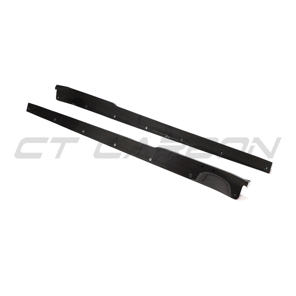 PORSCHE 911 991.2 GTS 2017-2019 CARBON FIBRE SIDE SKIRT EXTENSIONS