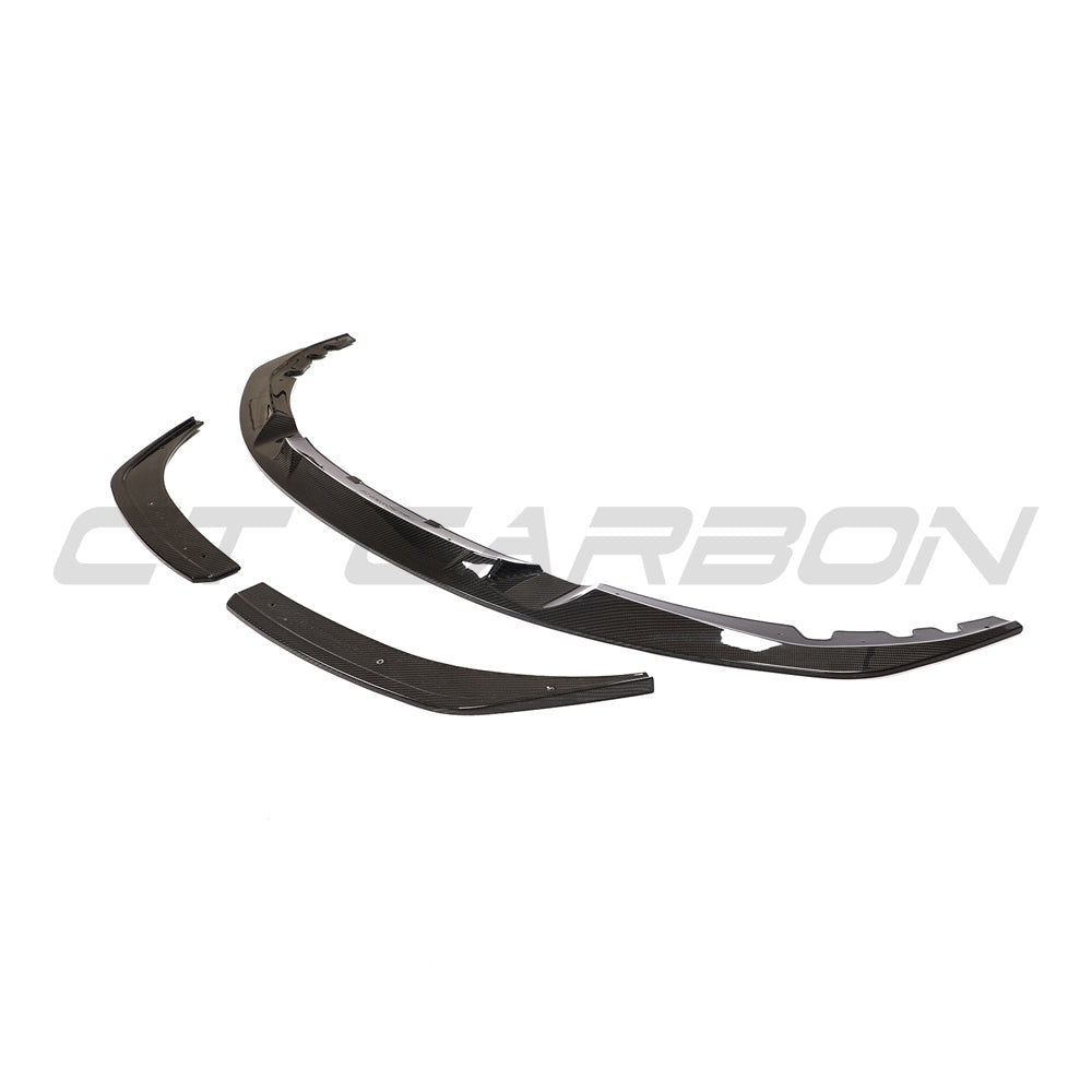 BMW 4 SERIES 2020+ G22/G23 CARBON FIBRE SPLITTER - V2