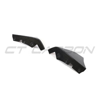TOYOTA SUPRA 2019+ A90 CARBON FIBRE REAR BUMPER CORNERS