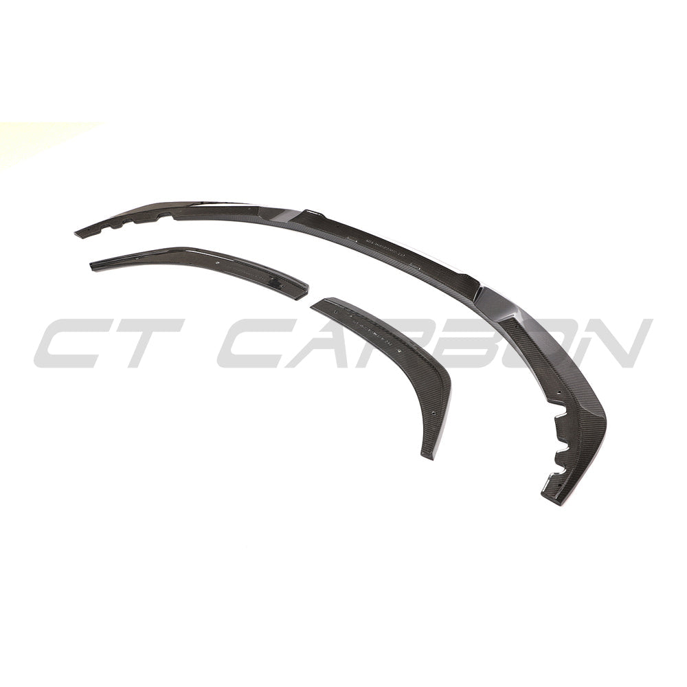 BMW 4 SERIES 2020+ G22/G23 CARBON FIBRE SPLITTER - V2