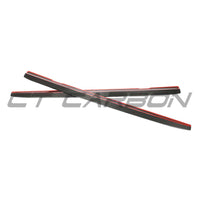 MERCEDES E63 W213 2018-2020 PRE-FACELIFT CARBON FIBRE SIDE SKIRTS - CT DESIGN