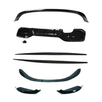 BMW F20/F21 1 SERIES LCI TWIN LEFT GLOSS BLACK KIT - V4