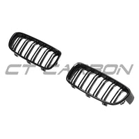 BMW F30/F31 3 SERIES BLACK DOUBLE SLAT GRILLES