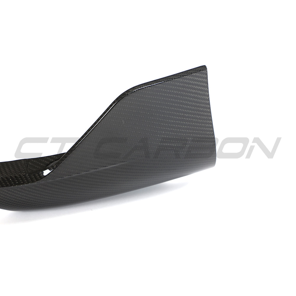 PORSCHE 992 CARRERA 2018-2024 CARBON FIBRE CORNER SPLITTERS