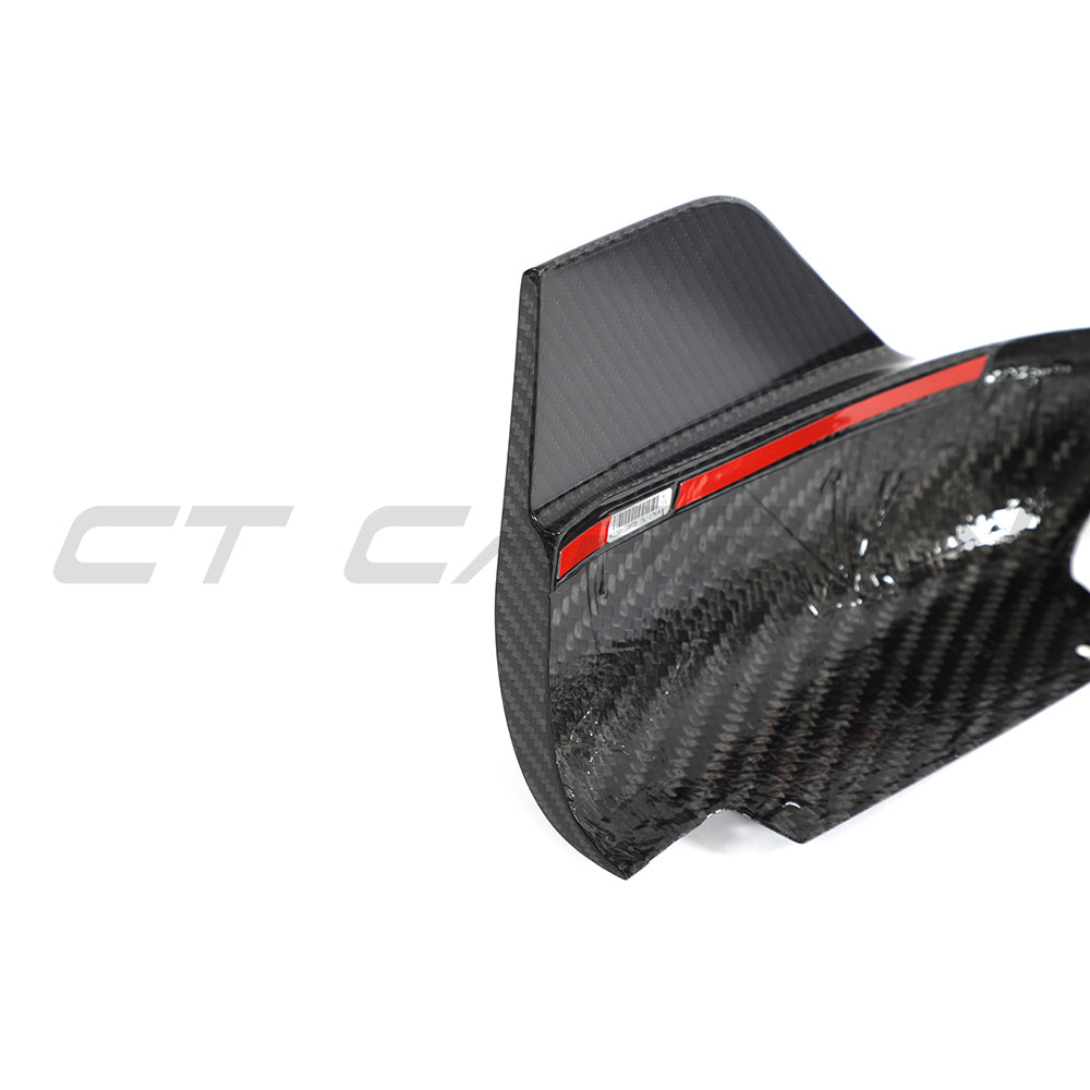 PORSCHE 992 CARRERA 2018-2024 CARBON FIBRE CORNER SPLITTERS