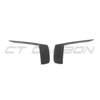 PORSCHE 911 991.2 GT3RS 2018-2020 CARBON FIBRE FRONT BUMPER TRIM COVERS
