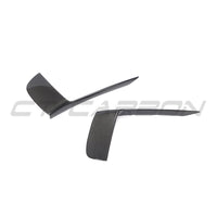 PORSCHE 911 991.2 GT3RS 2018-2020 CARBON FIBRE FRONT BUMPER TRIM COVERS