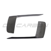 PORSCHE 911 991.2 GT3RS 2018-2020 CARBON FIBRE FRONT BUMPER TRIM COVERS