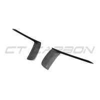 PORSCHE 911 991.2 GT3RS 2018-2020 CARBON FIBRE FRONT BUMPER TRIM COVERS