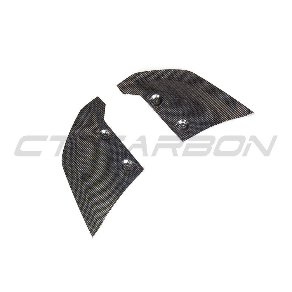 AUDI R8 V10 GEN 2 2015-2019 CARBON FIBRE REAR BUMPER LOWER CORNERS