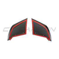 AUDI R8 V10 GEN 2 2015-2019 CARBON FIBRE REAR BUMPER LOWER CORNERS