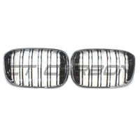 BMW G01 X3 2017-2021 DOUBLE SLAT BLACK GRILLES