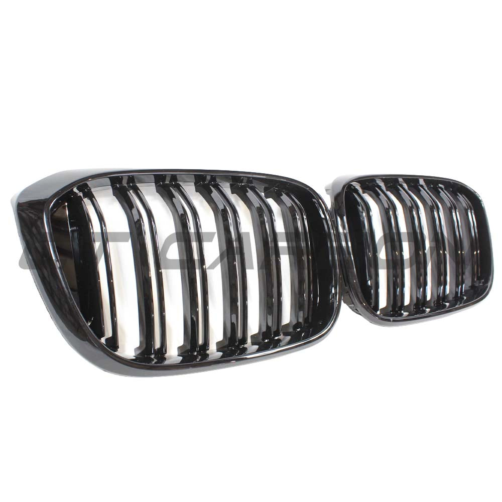 BMW G01 X3 2017-2021 DOUBLE SLAT BLACK GRILLES