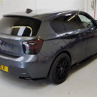BMW 1 F20 Pre-Facelift Low Splitter Kit Gloss Black ABS Plastic