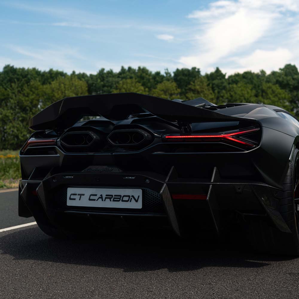 LAMBORGHINI REVUELTO CARBON FIBRE REAR DIFFUSER - CT DESIGN