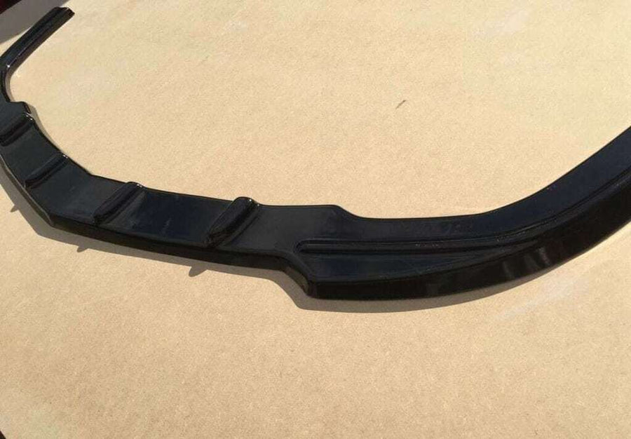 Vauxhall Astra H VXR Front Splitter ABS Plastic Gloss Black