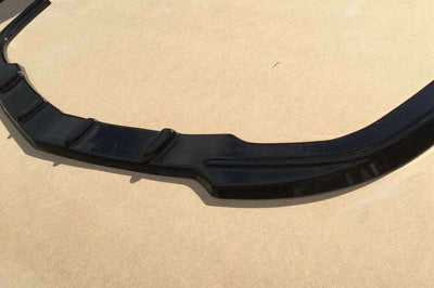 Vauxhall Astra H VXR Front Splitter ABS Plastic Gloss Black