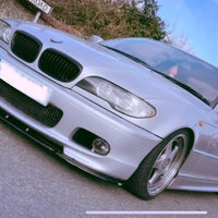 BMW E46 M - SPORT Front Splitter ABS Plastic Gloss Black