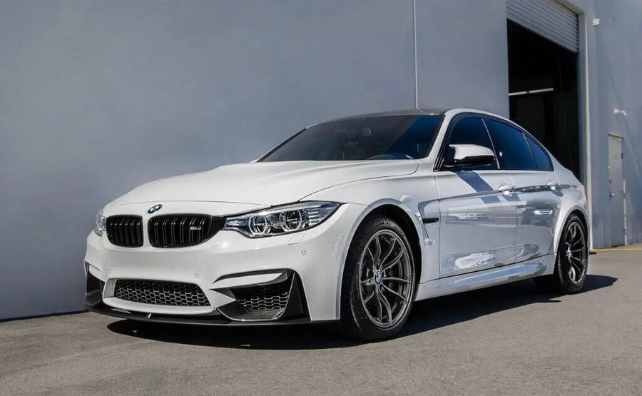BMW M3 F80, M4 F82 Front Splitter ABS Plastic Gloss Black