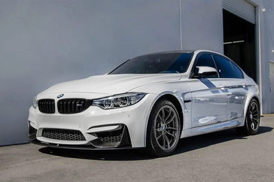 BMW M3 F80, M4 F82 Front Splitter ABS Plastic Gloss Black