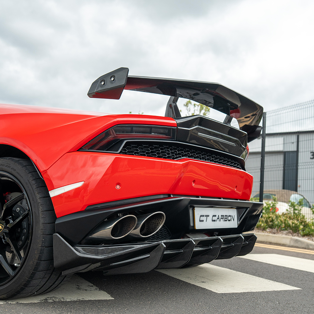 LAMBORGHINI HURACAN LP-610 CARBON FIBRE DIFFUSER - CT DESIGN