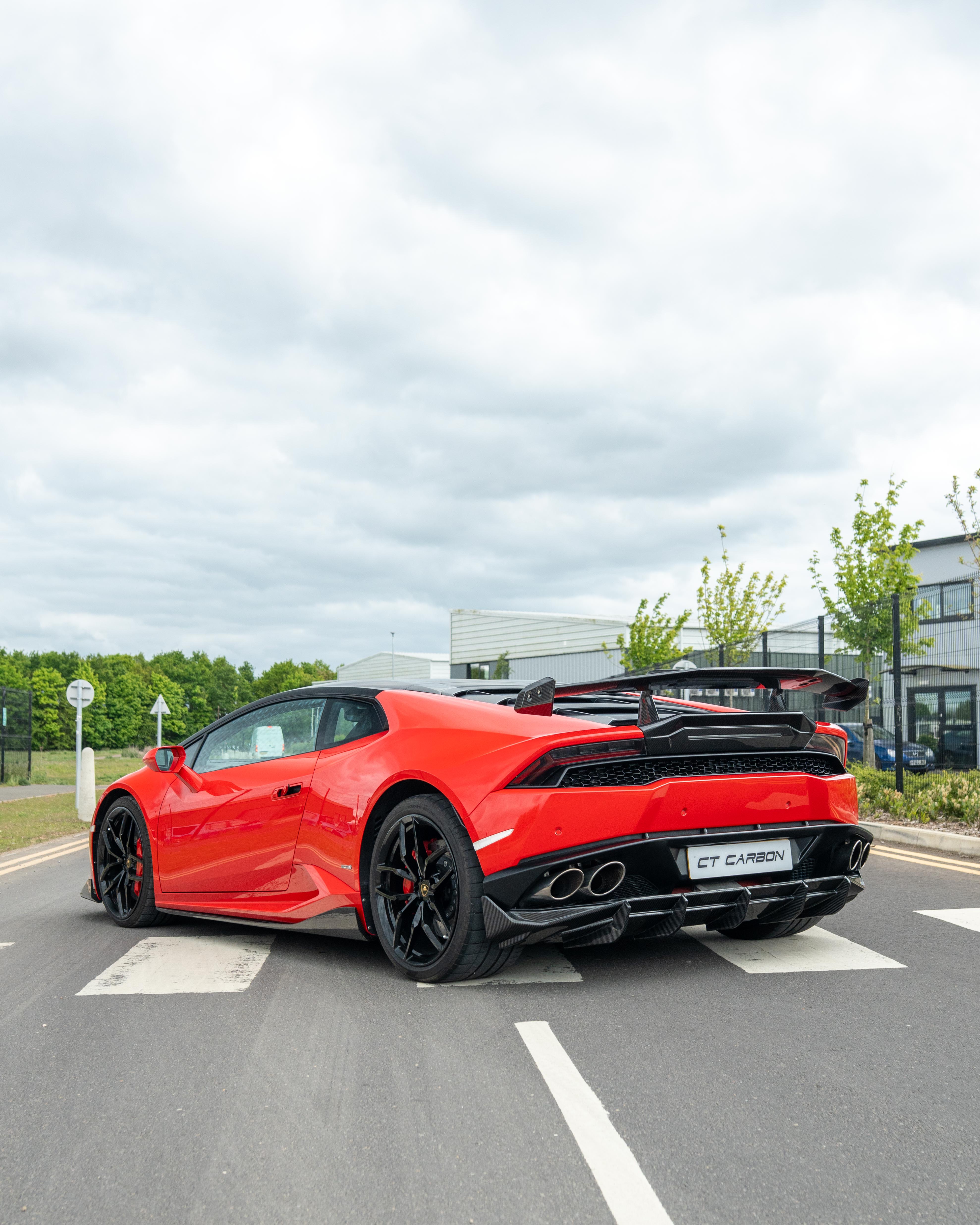 LAMBORGHINI HURACAN LP-580/LP-610 & EVO CARBON FIBRE SPOILER/WING - CT DESIGN