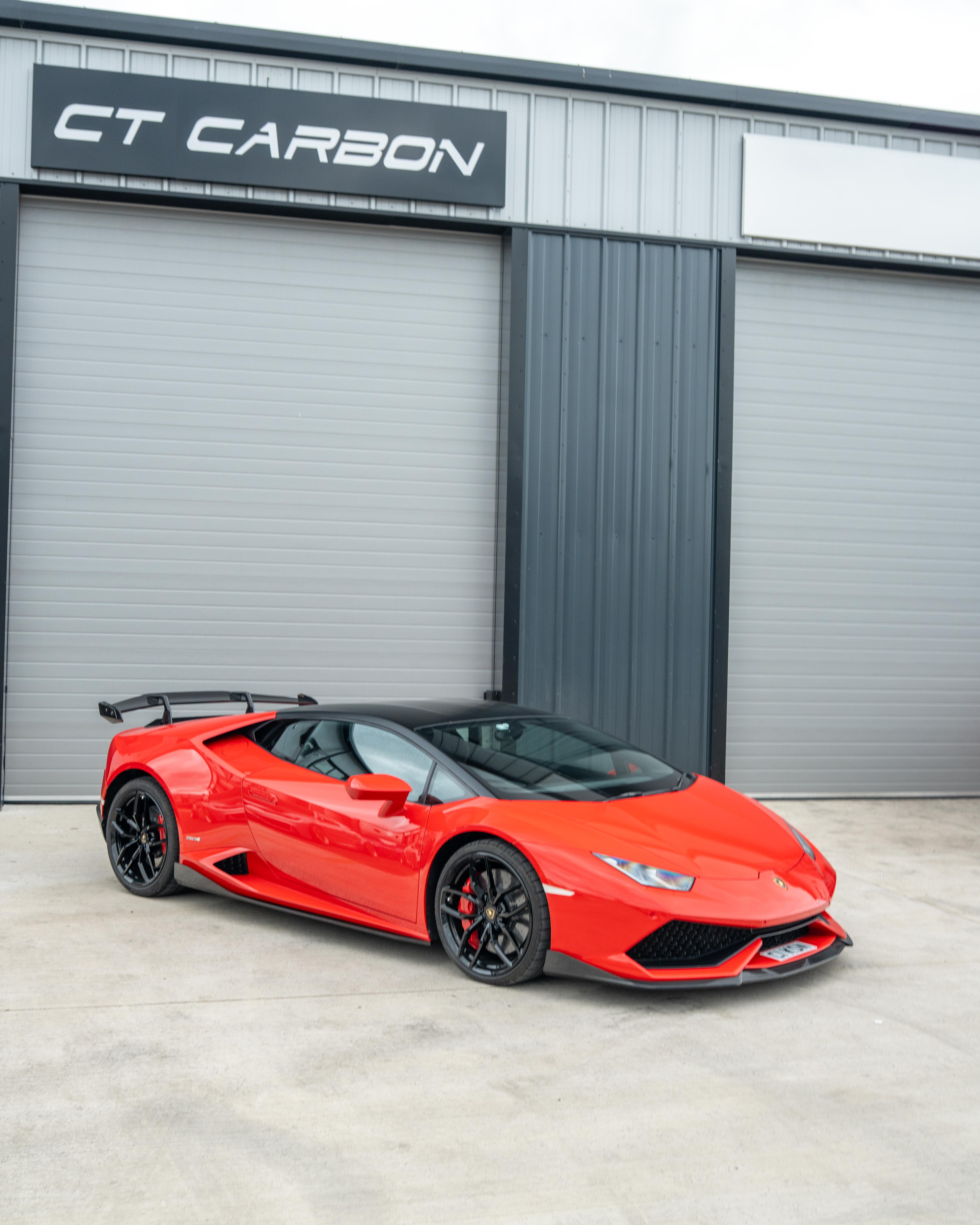 LAMBORGHINI HURACAN LP-580/LP-610 & EVO CARBON FIBRE SPOILER/WING - CT DESIGN