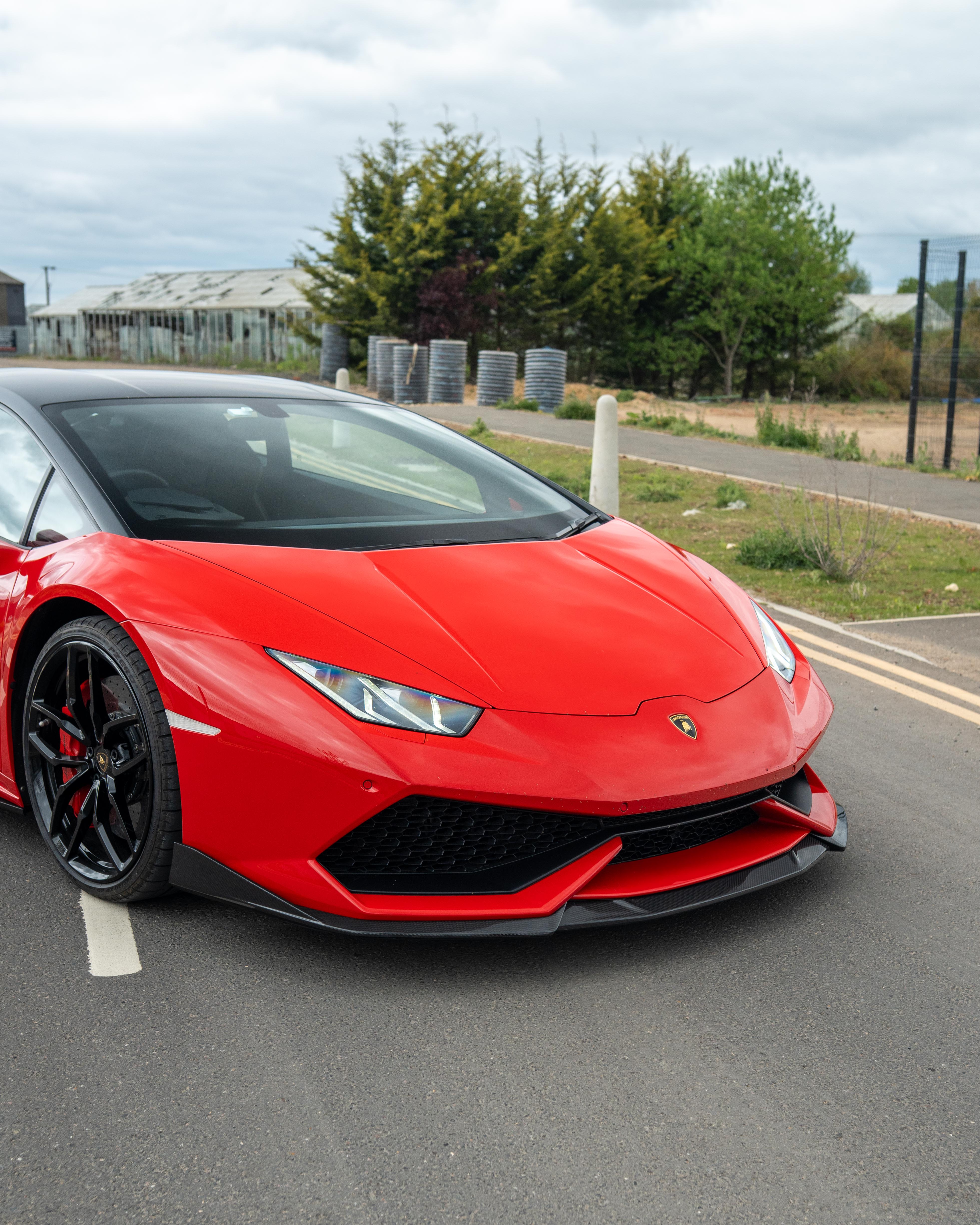 LAMBORGHINI HURACAN LP-610 CARBON FIBRE SPLITTER - CT DESIGN