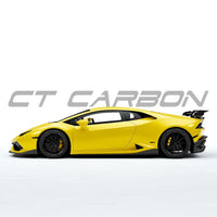 LAMBORGHINI HURACAN LP-610 CARBON FIBRE SIDE SKIRTS - CT DESIGN