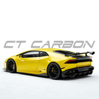 LAMBORGHINI HURACAN LP-610 CARBON FIBRE SIDE SKIRTS - CT DESIGN