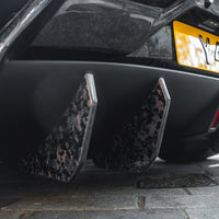 LAMBORGHINI HURACAN PERFORMANTE DIFFUSER EXTENSIONS - CT DESIGN