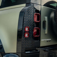 LAND ROVER DEFENDER L663 110 GLOSS BLACK ANTI SCRATCH TRIM SET
