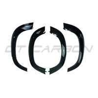 LAND ROVER DEFENDER L663 90 GLOSS BLACK WIDE ARCH FENDERS
