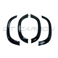 LAND ROVER DEFENDER L663 90 GLOSS BLACK WIDE ARCH FENDERS