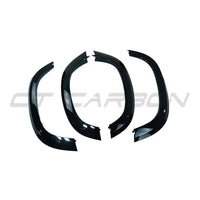 LAND ROVER DEFENDER L663 90 GLOSS BLACK WIDE ARCH FENDERS