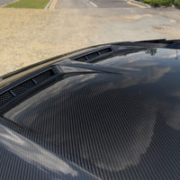 LAND ROVER DEFENDER L663 90/110/130 CARBON FIBRE SV STYLE HOOD/BONNET