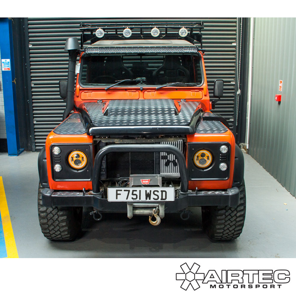 AIRTEC MOTORSPORT SIDE MOUNT INTERCOOLER UPGRADE FOR LAND ROVER 300TDI PLATFORM