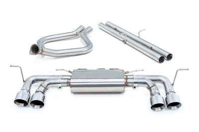 Cobra Exhausts - Land Rover Defender 110 V8 P525 (21>) Non-Valved Race GPF/PPF Back Performance Exhaust