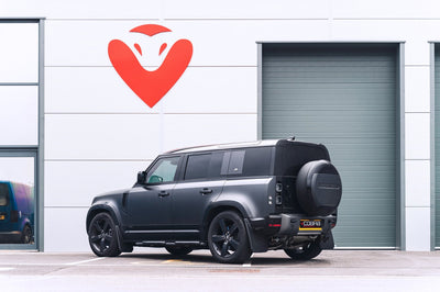 Cobra Exhausts - Land Rover Defender 110 V8 P525 (21>) Non-Valved Race GPF/PPF Back Performance Exhaust