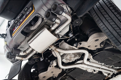 Cobra Exhausts - Land Rover Defender 110 V8 P525 (21>) Non-Valved Race GPF/PPF Back Performance Exhaust