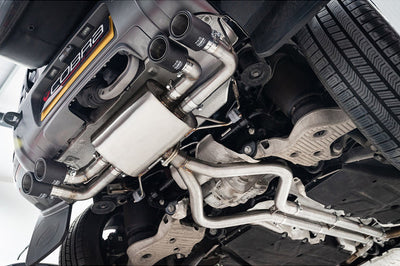 Cobra Exhausts - Land Rover Defender 90 V8 P525 (21>) Non-Valved Race GPF/PPF Back Performance Exhaust