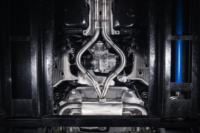 Cobra Exhausts - Land Rover Defender 90 V8 P525 (21>) Non-Valved GPF/PPF Back Performance Exhaust