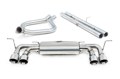 Cobra Exhausts - Land Rover Defender 110 V8 P525 (21>) Non-Valved GPF/PPF Back Performance Exhaust