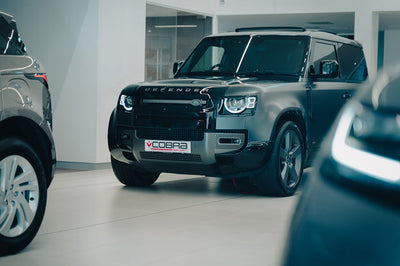 Cobra Exhausts - Land Rover Defender 110 V8 P525 (21>) Non-Valved Race GPF/PPF Back Performance Exhaust