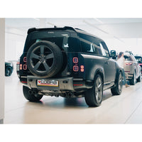 Cobra Exhausts - Land Rover Defender 90 V8 P525 (21>) Non-Valved GPF/PPF Back Performance Exhaust