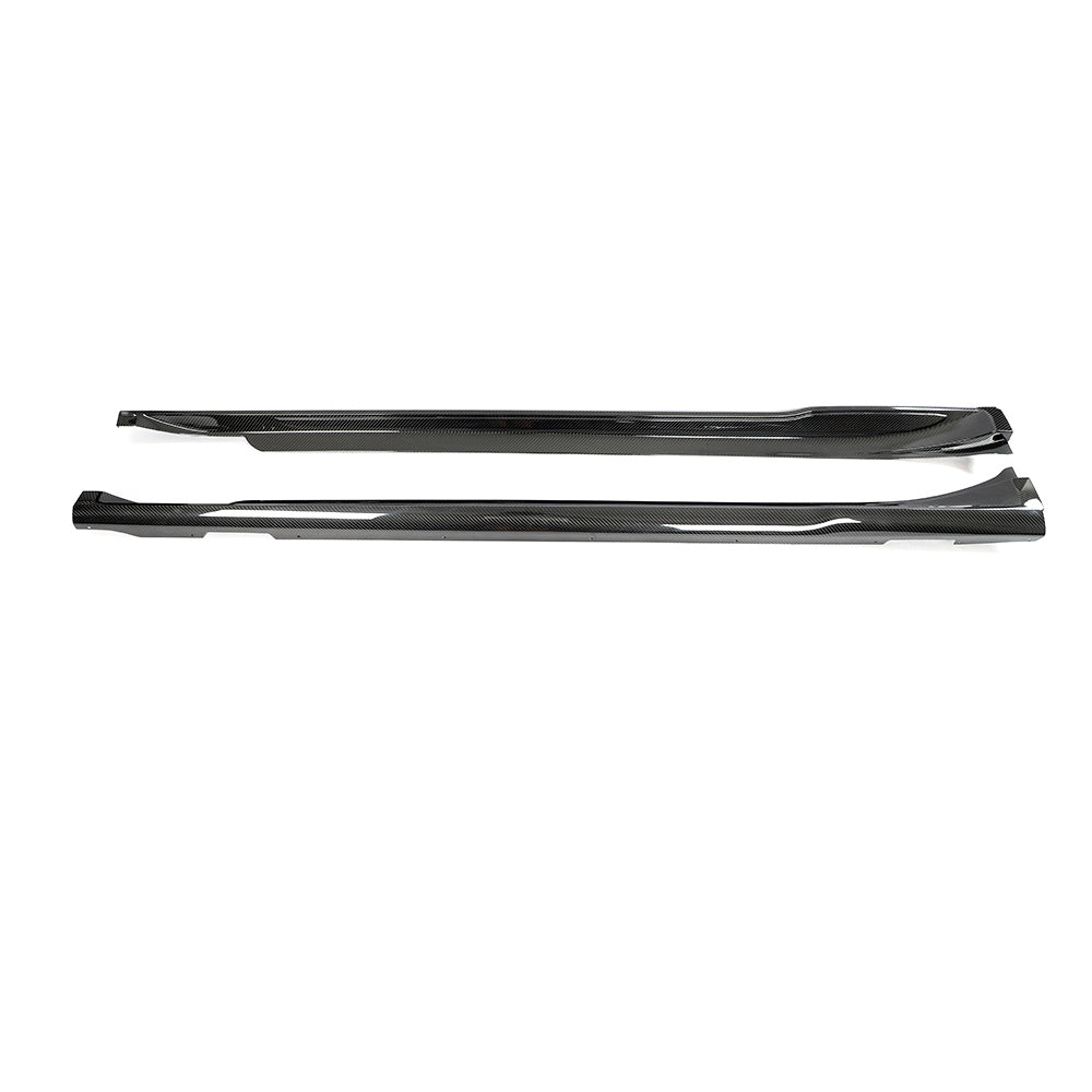 PORSCHE TAYCAN 2020-2024 CARBON FIBRE SIDE SKIRTS