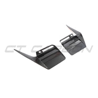 BMW G87 M2 2023+ CARBON FIBRE REAR BUMPER TRIM - V2