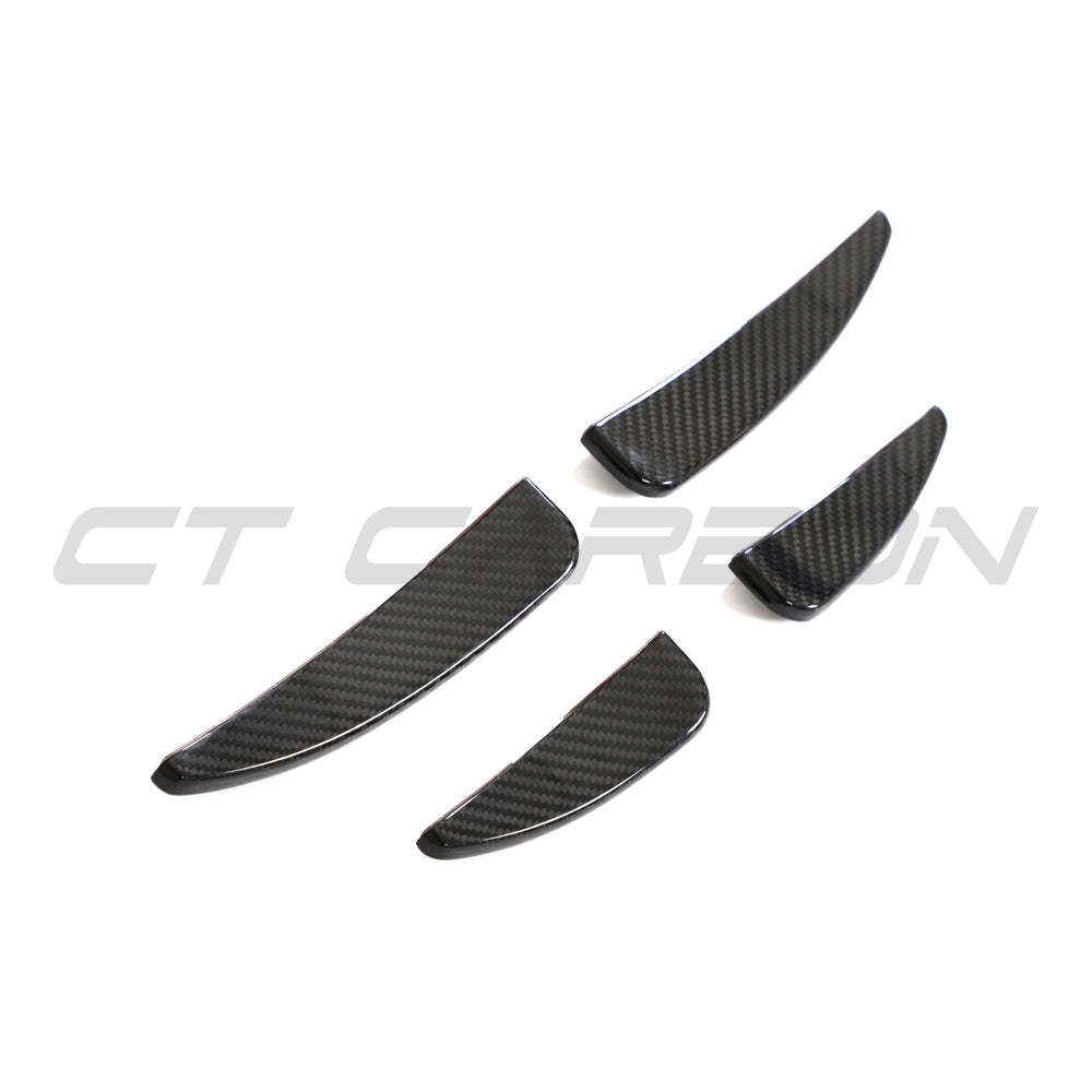 AUDI R8 V10 GEN 2.5 2020-2023 CARBON FIBRE FRONT CANARDS