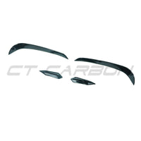 VOLKSWAGEN GOLF R MK7 2013-2017 GLOSS BLACK CANARDS