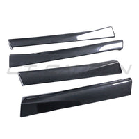 TESLA MODEL 3 2017-2023 CARBON FIBRE INTERIOR DOOR PANEL TRIM ADD ON